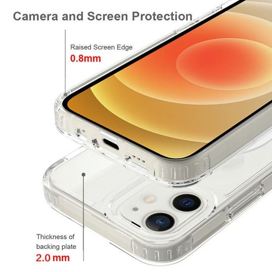 Διάφανη θήκη MagSafe, iPhone 13 Mini, διαφανής