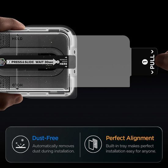 Spigen Glas.TR EZ Fit Pro HD (AGL12014), Tvrdené sklo, iPhone Ultra, priehľadný