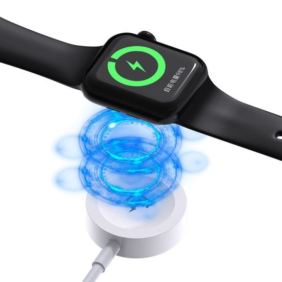 Dudao A12Max 2v1 kabel za iWatch + Lightning - USB-C, 20W PD, 1,2 m, bel