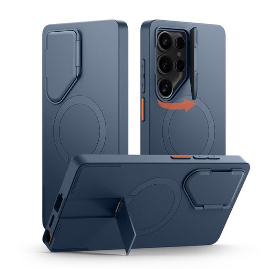 Suritch MagSafe Kickstand Camprotector Θήκη Samsung Galaxy S25 Ultra, μπλε