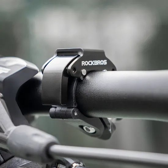 Rockbros 34210006001 Zvono za bicikl, C oblik, crno