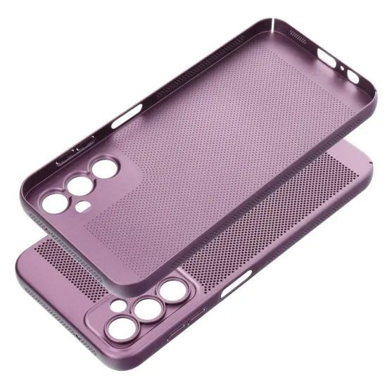 Breezy Case, Samsung Galaxy A14 4G / A14 5G, fialový