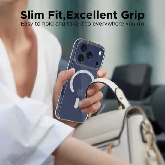 Tech-Protect Flexair MagSafe, iPhone 17 Pro Max, διαφανής