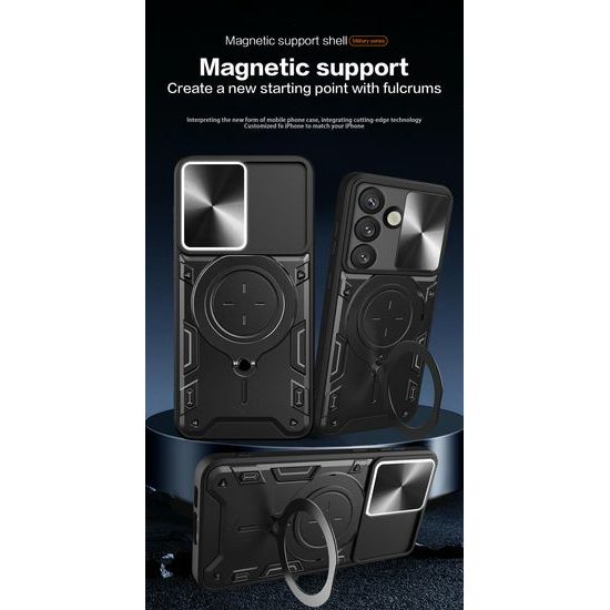 Θήκη Camshield Ring, Samsung Galaxy S26, μαύρη