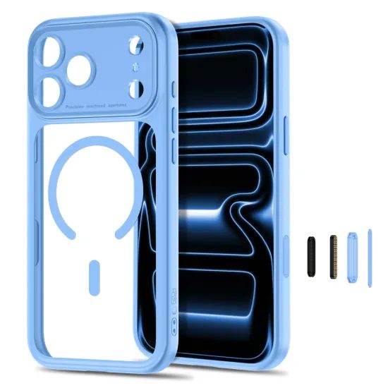 Tech-Protect MagPrime MagSafe CC, iPhone 17 Pro / 18 Pro, modrý