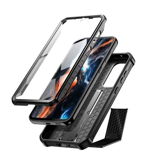 Tech-Protect Kevlar Pro Case, Samsung Galaxy S23 FE, crna