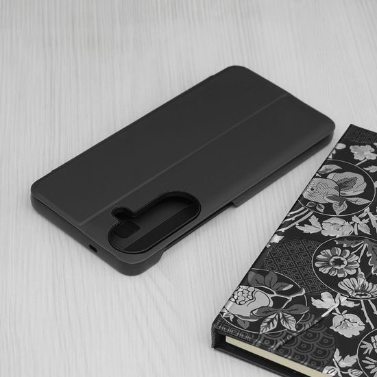 Eco Leather View Case, Samsung Galaxy S26 Plus, černé