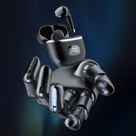 Dudao U15Pro TWS Ασύρματα Ακουστικά, Μαύρα