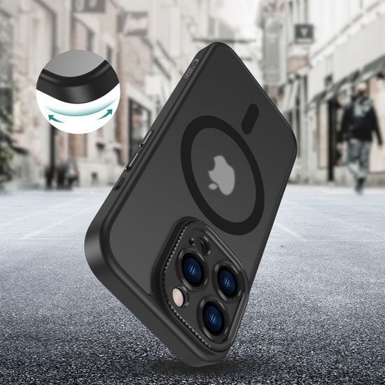 Tech-Protect MagCam MagSafe, iPhone 16 Pro, czarny matowy
