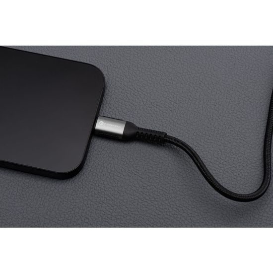 Forcell F-Energy καλώδιο USB A - USB-C, QC4.0, 3A, 66W, 2 m, μαύρο