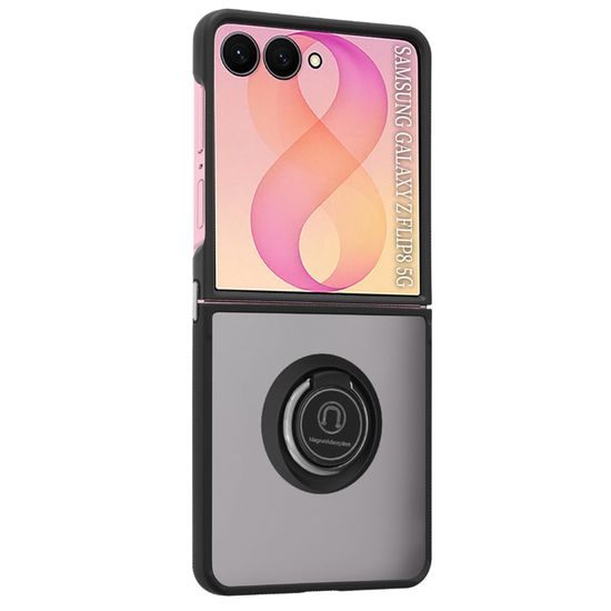 Samsung Galaxy Z Flip 7 / Z Flip 8 ümbris – Techsuit Glinth – must