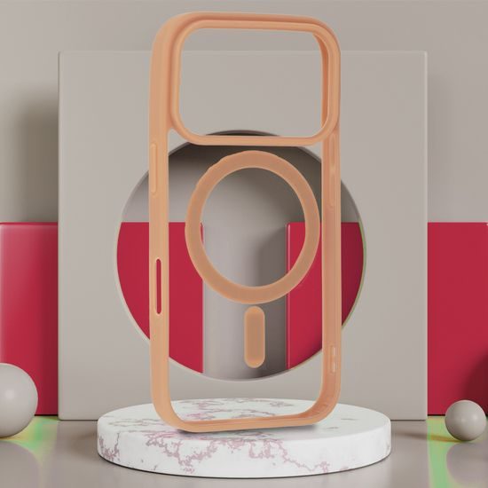 Θήκη Acrylic Color Magsafe, iPhone 17 Pro, καφέ