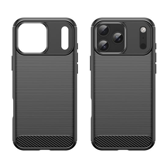 Etui Carbon, iPhone 17 Pro / 18 Pro, czarne