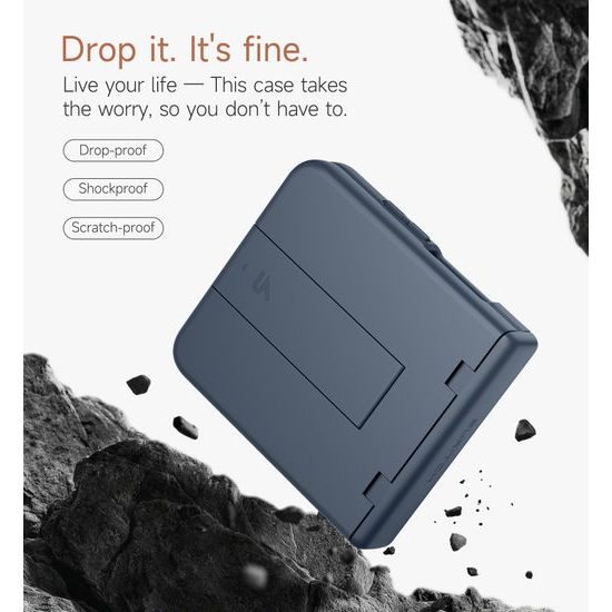 Samsung Galaxy Z Flip 8 vāciņš – Suritch 360° aizsargvāciņš – zils