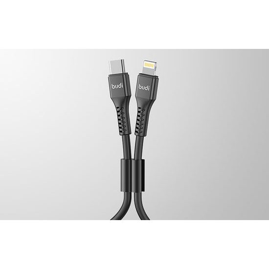 Budi Cablu USB-C la Lightning, 1,8 m, 20W