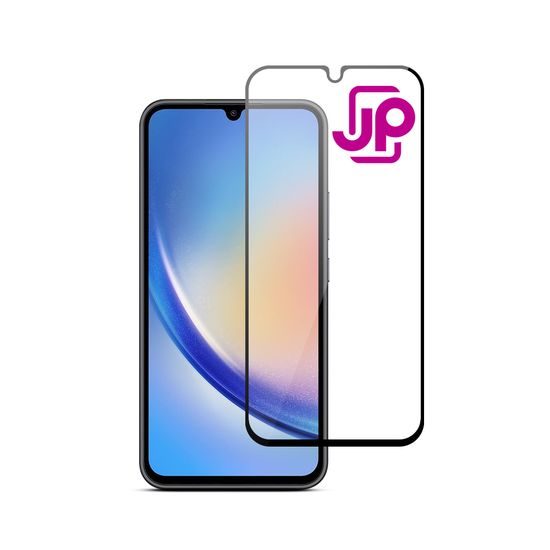 Samsung Galaxy A34 kaitseklaas – JP 5D karastatud klaas – must