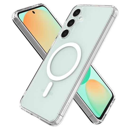 Spigen Ultra Hybrid Mag s MagSafe, Samsung Galaxy S24 FE, bílý