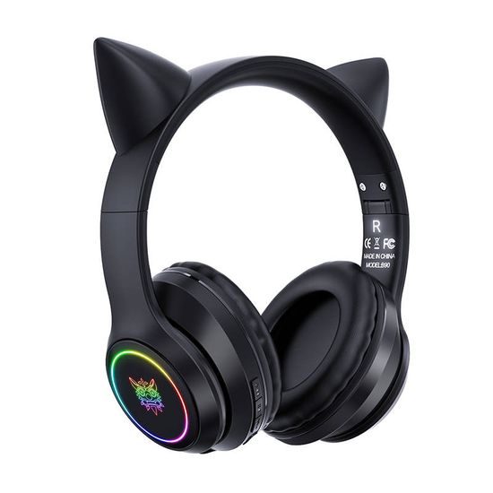 Onikuma B90 Gaming Headset Bluetooth - Sort