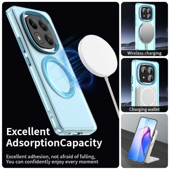 Techsuit CandyCase MagSafe, Xiaomi Redmi Note 14 Pro Plus 5G, μπλε