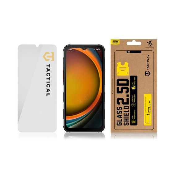 Tactical Glass Shield 2.5D γυαλί για Samsung Galaxy Xcover 7 Pro, διαφανές