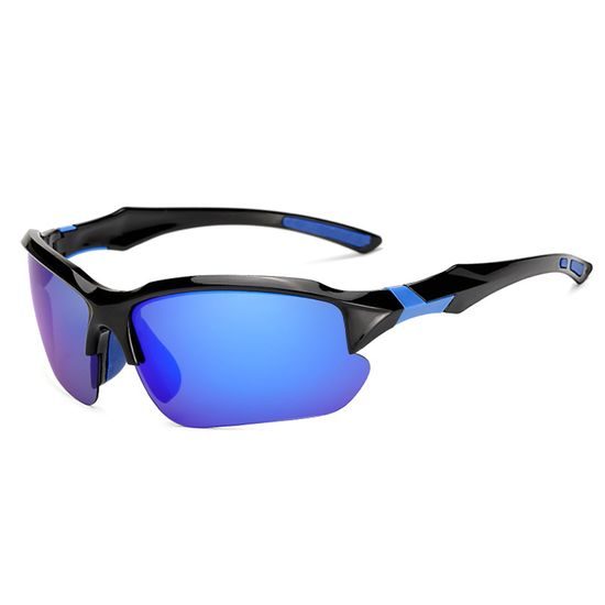 Techsuit 9301 Cyklistické okuliare s UV ochranou, unisex, čierno-modré