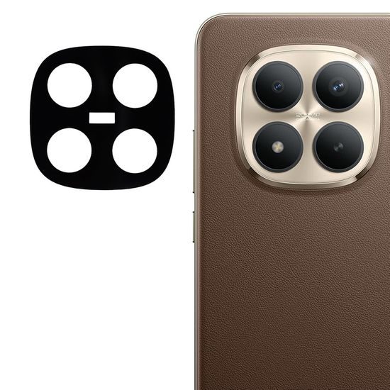 Techsuit sklíčko pro čočku fotoaparátu, Xiaomi Redmi Note 15 Pro Plus 5G / Poco M8 Pro 5G, černé