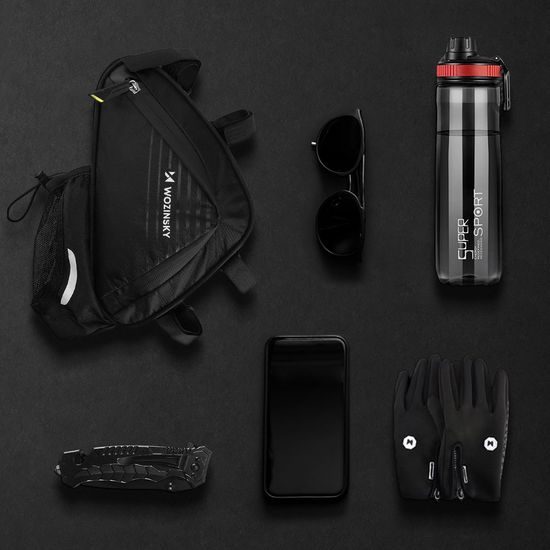 Wozinsky τσάντα ποδηλάτου 1,5l για σκελετό, μαύρη (WBB23BK)