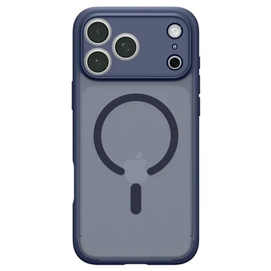 Spigen Ultra Hybrid Mag s MagSafe, iPhone 17 Pro / 18 Pro, modrý