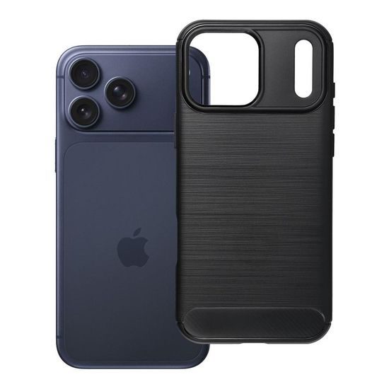 iPhone 17 Pro Max / 18 Pro Max silikona vāciņš Carbon