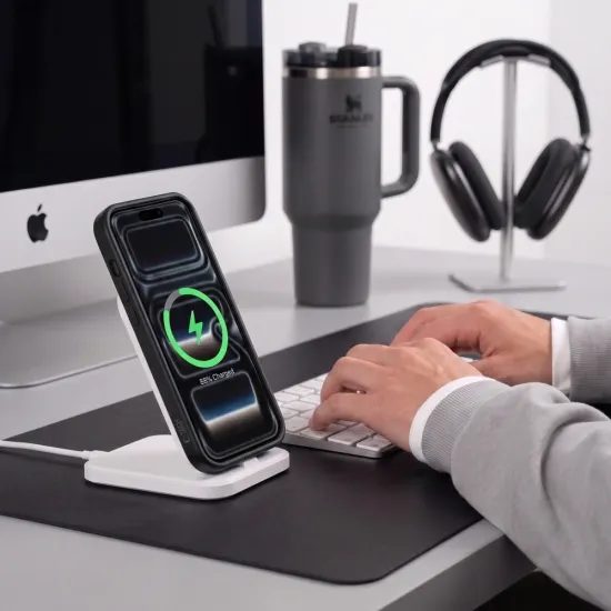iPhone 17 Pro / 18 Pro ümbris – Tech-Protect BasicMag MagSafe – matt must