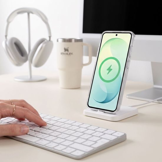 Samsung Galaxy S26 FE ümbris – Tech-Protect Flexair Hybrid MagSafe'iga – läbipaistev