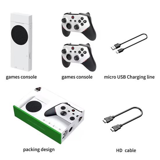 SJGAM M88 Ρετρό κονσόλα με δύο ασύρματα χειριστήρια, HDMI, Game Stick, 4K