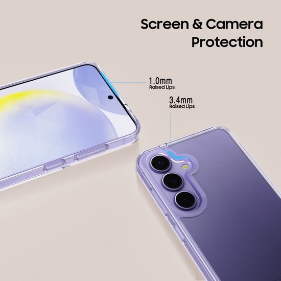 Tech-Protect Flexair Hybrid, Samsung Galaxy S25 Plus, priehľadny
