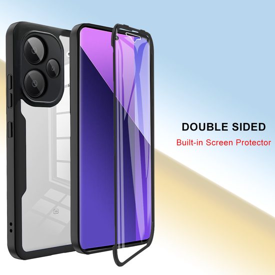 JP Defense kolorowe etui, Xiaomi Redmi Note 13 Pro Plus 5G, różowe
