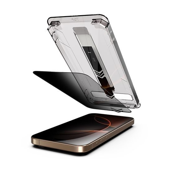 iPhone 18 Pro Max kaitseklaas – Techsuit TitanGlass Privacy privaatsusklaas