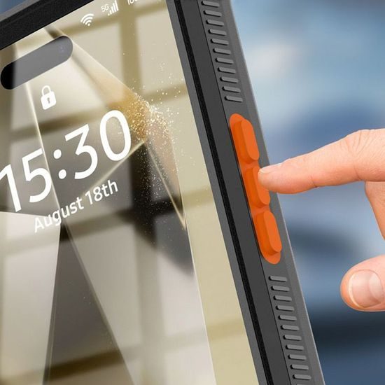 Univerzalni vodoodporen etui Shellbox Airbox 6.1, črn