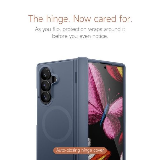 Samsung Galaxy Z Fold 8 Ultra vāciņš – Suritch MagSafe ar statīvu – zils