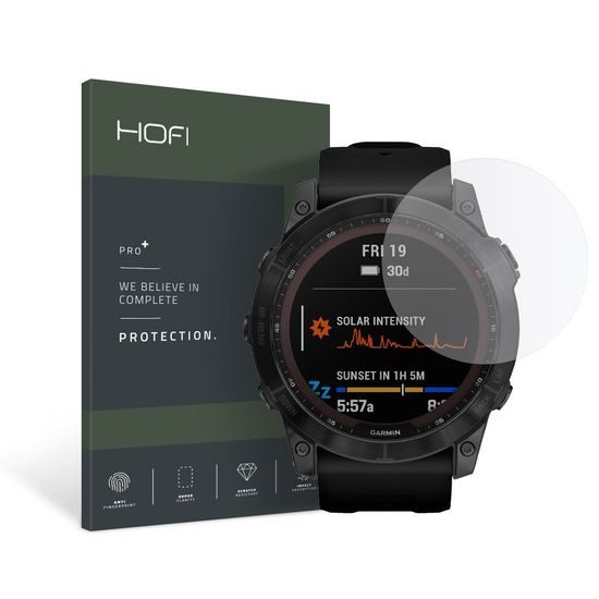 Hofi Pro+ Folie de sticlă securizată, Garmin Fenix 7X