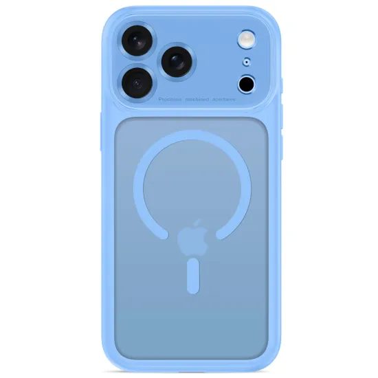 Tech-Protect MagPeak MagSafe CC, iPhone 17 Pro / 18 Pro, modrý matný