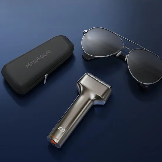 MAXGROOM WF-2037D ξυριστική μηχανή με λεπίδες IPX7, ασημί