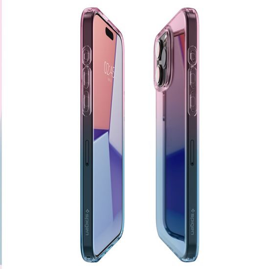 Spigen Liquid Crystal Handyhülle, iPhone 15 Pro, rosa