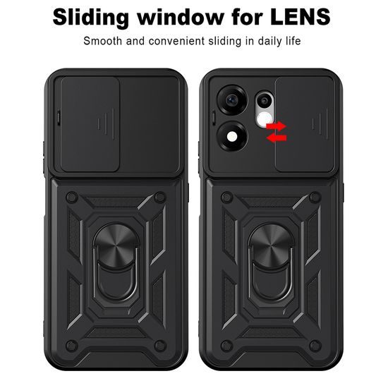 Honor 600 Smart ümbris – Techsuit CamShield – must