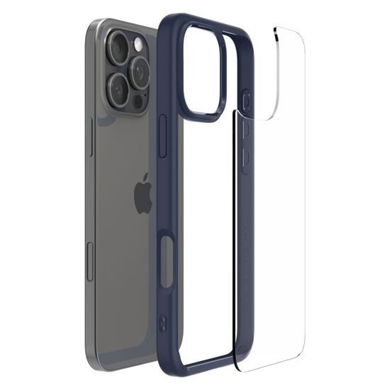 Spigen Ultra hybrid Handyhülle, iPhone 16 Pro, blau