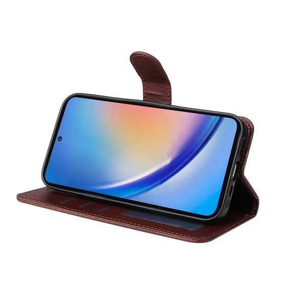 Magnet Case, Samsung Galaxy A35, hnědý
