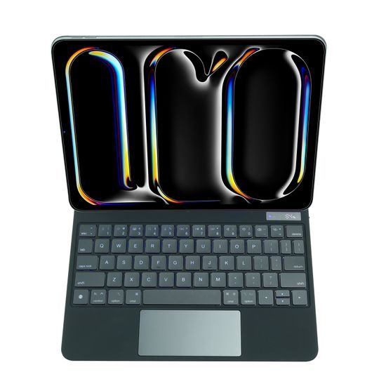 JP Magnetic Keyboard MK01 θήκη tablet με οθόνη, iPad Pro 11 2024 / 2025, μαύρο