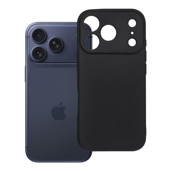 iPhone 17 Pro / 18 Pro vāciņš – Forcell Soft – melns