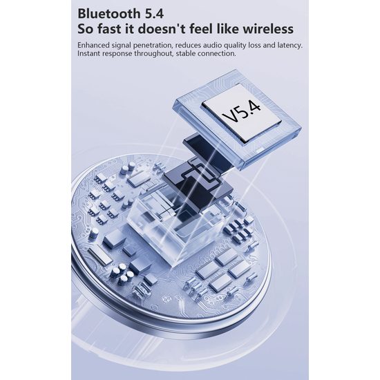Dudao X22NC Bežične slušalice s ANC i Bluetooth 5.4, crne