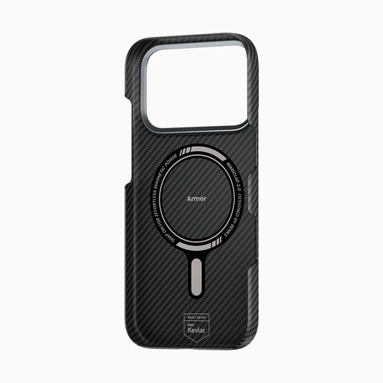 Benks Magnetic Armor Air Kevlar θήκη Metal Frame, iPhone 17 Pro, μαύρη