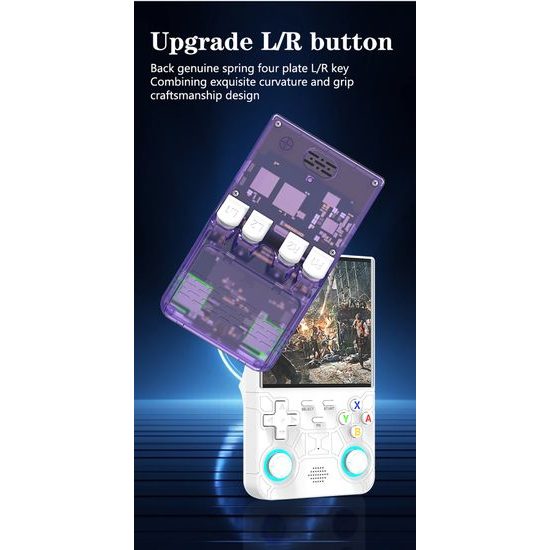 R36 Ultra Φορητή κονσόλα gaming με οθόνη IPS 4,0", μαύρη