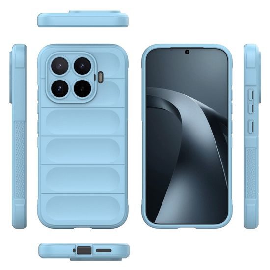 Xiaomi 17T Hoesje - Magic Shield - Schokbestendig TPU - met Camera Bescherming - Blauw